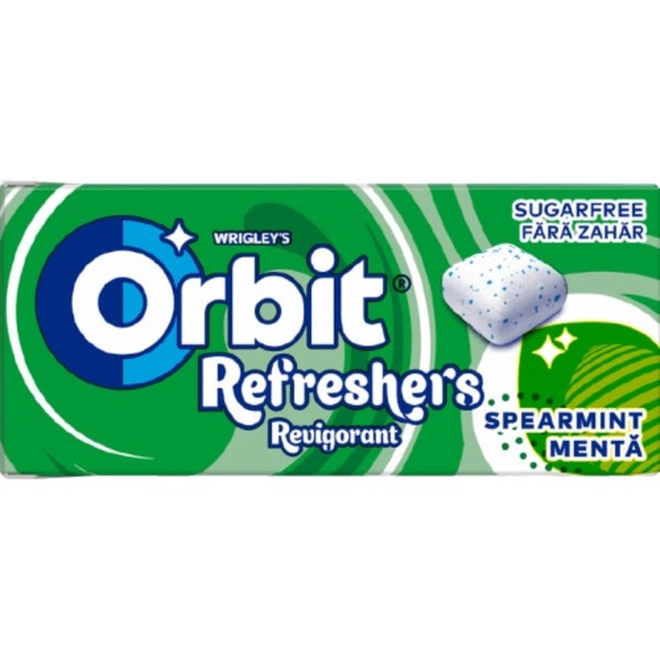 Orbit Refreshers Spearmint 8pc